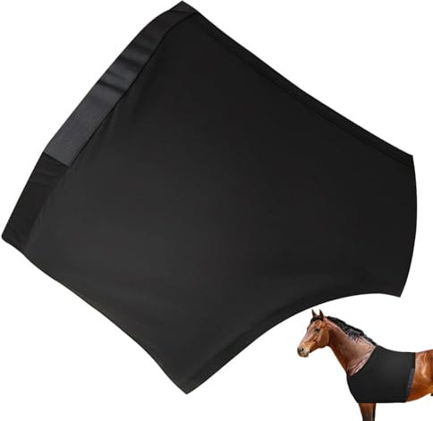 Horse Sleezy – Westen für, Bauchschutz, Bauchschutz des Pferdes, atmungsaktive Schulterpolster, Brustschutz | Schulterschutz, Lätzchen, Schutz