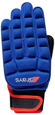Guante de Hockey Profesional Grays International Pro, Azul Marino, Junior L