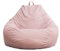 Highdi Sitzsack für Erwachsene Indoor Outdoor Sitzkissen Waschbarer Weicher Flauschiger Sofabettbezug Ohne Füllung Gartenkissen Bodenkissen für Wohnzimmer Gaming (Rosa,100x120cm)
