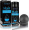 Fibras Capilares con Negro, Tratamiento de Pérdida de Cabello para Mujeres y Hombres, Polvos para el Pelo Aumenta el Volumen del Pelo Instante