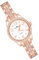 MicLee Damenuhr Analoge Rosegold Armbanduhr Einfaches Rundes Zifferblatt Quarzuhr
