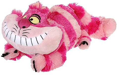 Disney Store Official Cheshire Cat Medium Soft Toy, Alice in Wonderland, 37cm/14”, Plush Character Figure with Embroidered Details, Suitable for Ages 0+