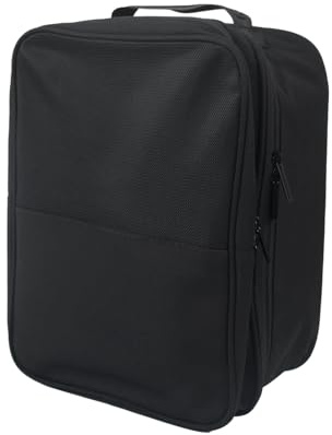 Sac à Chaussures de Voyage pouvant être utilisé avec Une Valise à roulettes 30×22×16cm Noir Sac de Rangement pour Chaussures de Sport en Plein air