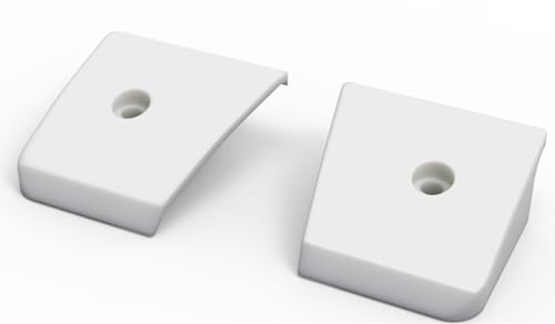 Sintrix Fab Juego de 2 embellecedores para caravanas, compatibles con Bürstenner Club 360 L & R, accesorios de equipamiento de autocaravanas, topes para barras de refuerzo y piezas de caravana