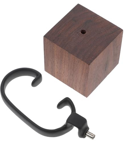 Toyvian Soporte y para de Madera de de Nogal Pulsera Anillo para Reloj Exhibición en C Ligera Elegante de Relojes en Mostrador