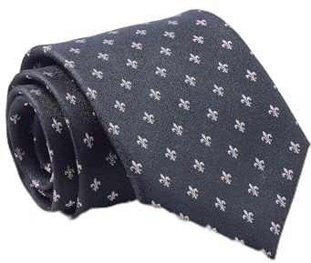 THE SAVILE ROW COMPANY LONDON Men's Luxury 100% Silk Patterned Tie | Formalwear, Suit Accessory, Business, Wedding, Funeral, Shirt Necktie