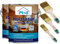 PLID® Holzlasur Innen & Aussen Teak 5L - Holzschutzlasur Außen mit UV beständigem Langzeitschutz- Grundierung Holz Außen - Holzschutzgel - Holz Lasur atmungsaktiv - Made in Germany Set