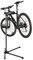 Relaxdays Fahrrad Montageständer, höhenverstellbarer Wartungsständer, für Rahmen 25-40 mm, bis 30 kg, mit Ablage, Silber, schwarz