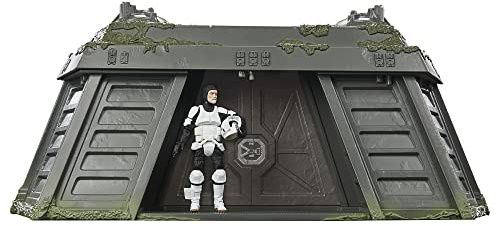 Star Wars - La colección Vintage - Búnker de Endor Retorno del Jedi - Set de Juego y Figura de acción a Escala de 9,5 cm