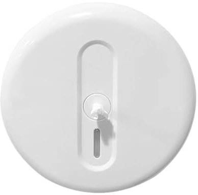 Dispensador Automático de Papel Higiénico Montado en la Pared, Caja de Toallas de Papel con Rollo Central de Plástico Impermeable, Diseño que Ahorra Espacio, Conveniente para Uso