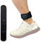 AMMKRO Soft Adjustable Wear Ankle Strap Band with Mesh Pouch Compatible with Fitbit Zip/Ace 3/Alta/Sense 2/Inspire 3/Charge 5/Runlio/Samsung/Garmin vivosmart 4/5 Fitness Tracker (13 inches)