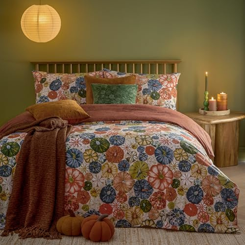 furn. Picking Patch Pumpkin Bettwäsche-Set – Pekannuss – Doppelbett, Pecan