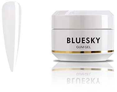 Bluesky Gum Gel 15 ml, Clear, Poly Gel Builder Colours For Poly Gel Nail Kit, Quick Nail Extensions (Requires Curing Under LED UV Lamp)