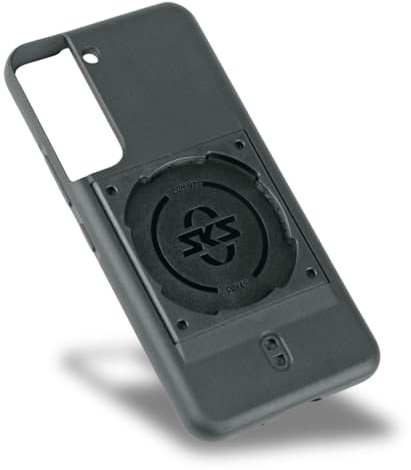 SKS GERMANY COMPIT Cover für Samsung S22 Handyhülle mit Befestigungsvorrichtung für COMPIT-System (angenehme Haptik, stoßabsorbierend, mit Befestigungsvorrichtung, aus abriebfestem Kunststoff)