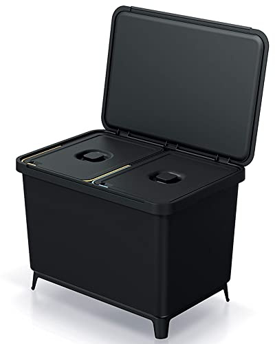 Sistema de clasificación de reciclaje 2 x 23L KEDEN