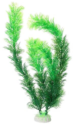 Milisten 2St künstliche Pflanzen Kunstpflanzen Thaddäus-Aquariumdekorationen cm Aquarium Dekoration Dekorationen für Aquarien Anlage Aquarienpflanzen Weihnachten Zubehör