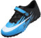 VLOOKST Fußballschuhe Jungen Kunstrasen Fussballschuhe Kinder Trainingsschuhe Mädchen Sneaker Sportschuhe Indoor Outdoor Turf Football Schuhe Unisex Blau Gr.36