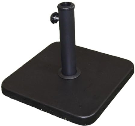 6Kg Square Parasol Base Black Heavy Duty Weight Stand for Garden Outdoor Patio Banana Umbrella Holder