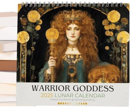 Calendario lunare 2025 - Tracker delle fasi lunari, calendario mensile | Agenda da parete con fasi lunari, perfetta per adulti e bambini, utilizzata per l'astrologia e la pianificazione