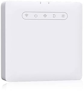 Thermostat Connecté pour Chauffage Électrique avec Technologie Fil Pilote - Zigbee