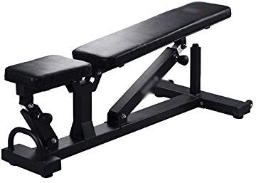 asdchZen Fitnessgeräte Kleine Hantelbank, Multifunktions-Hantelbank, Verstellbar, Zusammenklappbar, 300 Kg Belastbar, Professionelles Fitnessgerät, Trainingsbank, Fitnesshantel