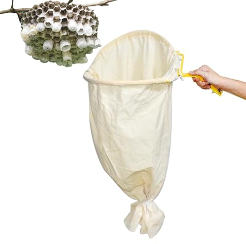 13,78 pollici di catcher di | Trappola dello sciame portatile trappola per catcher con base bloccabile, raccogliere strumenti per l'apicoltura all'aperto, forniture per sacchetti telescopici