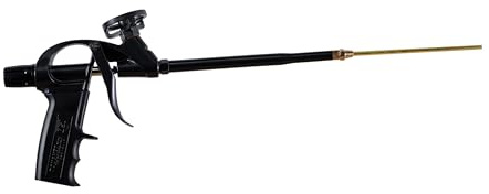 OSI Quad Foam Applicator Gun, Professional Window and Door Foam Dispenser, Silver, 1 Pack