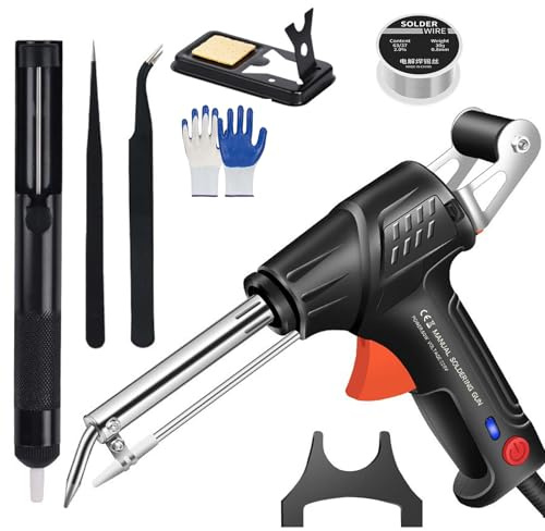 Werkzeug, Manuelles Laserschweiß-Lötpistolen-Set, mehrfarbig, verschiedene Größen(Black,5pcs Set)