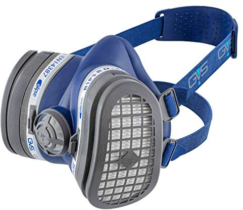 GVS SPR505 Elipse Maske mit B1P3 Filter gegen anorganische Gase und Staub, M/L