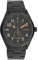 Oozoo Unisex Armbanduhr Chrono Look mit Edelstahl Gliederarmband 42 MM Schwarz C10635