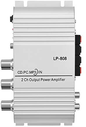 amplificatore di potenza Mini 20W 2 canali HiFi Stereo Bass Auto Car Home Audio Amplificatore di potenza Amplificatore digitale