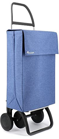 Carro Rolser Jean Tweed 4 Ruedas - Azul