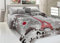 BIANCHERIAWEB Tagesdecke für den Sommer, Digitaldruck, 100 % Baumwolle, hergestellt in Italien, verschiedene Designs, für Doppelbett Paris