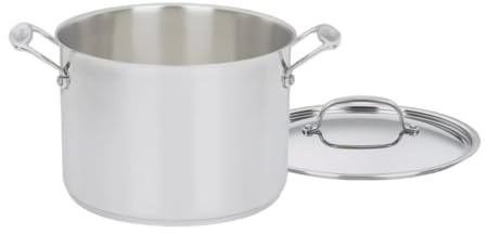 Cuisinart 766-24 Chef's Classic 8-Quart Stockpot with Cover, Stainless Steel