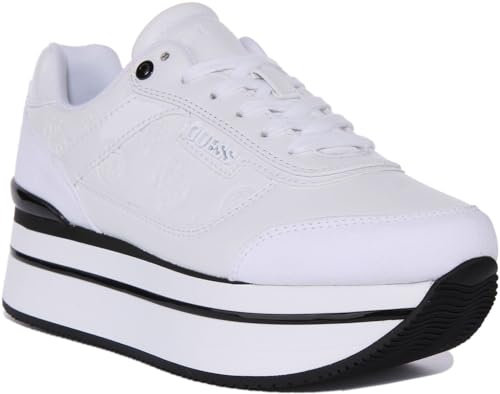 Guess Damen Hansin/Active Lady/L Oxford-Schuh, Weiß, 40 EU