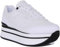 Guess Damen Hansin/Active Lady/L Oxford-Schuh, Weiß, 40 EU