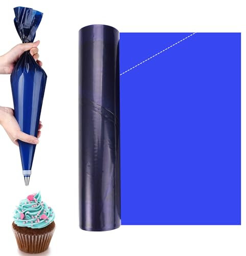 50 Stück Einweg Spritzbeutel Groß,52x25 cm Piping Bags Disposable,Extra Dick Einmal Spritzbeutel,Spritztüten Sahne Spritzbeutel,Einwegspritzbeutel zum Dekorieren von Kuchen,Gebäck,Cupcakes,Keksen