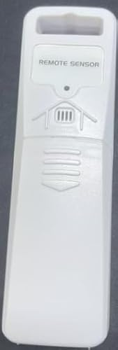 LIORQUE Outdoor Sensor For Indoor Outdoor Weather Station，3-Channel Outdoor Thermometer Hygrometer Sensor(Battery NOT included)