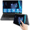 SZHUAGO 10.95 2-in-1 Touchscreen Laptop, Celeron N100 CPU, 16GB DDR4 RAM, 360° Convertible Lightweight Notebook, Only 942g, 1920 x 1200 IPS, Win 11 Pro, Support WiFi, Type-C (Gray, 16+512G)