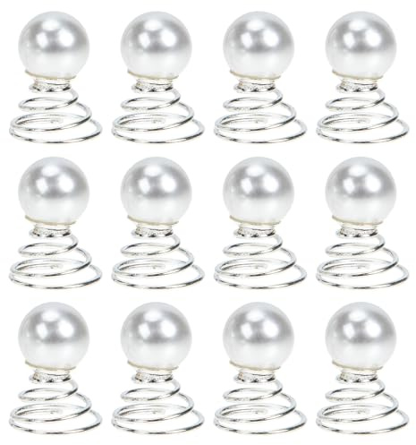 Zerodeko Perlenwirbel Haarnadeln Leichte Haarspiralen Clips aus Legierung 20 Stück als Braut Haaraccessoires für Elegante und Einfache Hochsteckfrisuren