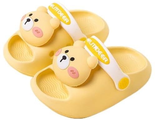 NEUSOP Scarpe da Spiaggia e Piscina Ragazzi e Ragazze Infradito Pantofole Antiscivolo Per Esterni Da Casa Per Bambini Sandali Antiscivolo Doccia Pantofole Slippers Ciabatte da Piscina