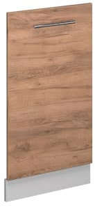 Vicco Geschirrspülblende Fame-Line, Goldkraft Eiche, 45 cm ohne Arbeitsplatte