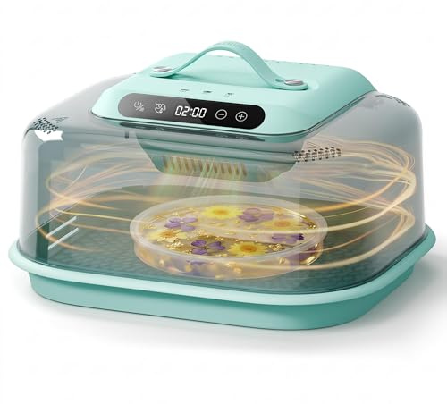 Resiners Máquina de curado de resina G3 con luz de resina UV, curado rápido de 2 horas/1 minuto, base reversible resistente a la deformación, secador de resina para moldes de epóxi