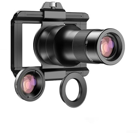 Teleobiettivo macro TM6X da 150 mm per smartphone zoom 6x e messa a fuoco ravvicinata per foto macro dettagliate e distanti