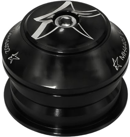 VEGOATY Set sterzo per bicicletta da 44 mm: set sterzo in alluminio 7050, cuscinetto dello sterzo, preciso CNC, set sterzo semi-integrato, set sterzo da 1 1/8, per tubo interno da 44 mm, MTB, bici da