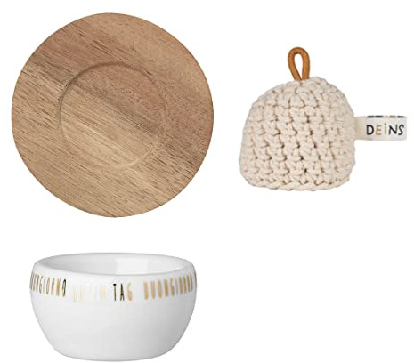 Colour-up Äggkopp med underlägg och äggvärmare buon Giorno – hjuldesign