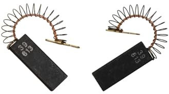 Pack of 2 Quality Laminated Replacement Bosch Washing Machine Motor Carbon Brushes Compatible for Bosch Maxx Siemens WM, WXB, WXL, XLM, Siwamat, Extra Class Bauknecht Washing Machine