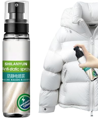 Spray antistatico, preparazione istantanea a lungo termine per la casa da 100 ml, spray da viaggio antistatico | Per tessuti di lavaggio stiratura divano mobili pulizia animali aspirapolvere ufficio