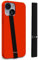 MyGadget Porta Cellulare - Grip per Smartphone [ 20 cm ] - Supporto per Dita in Silicone Universale - per Samsung Galaxy S24 / Apple iPhone 13 Mini - Nero