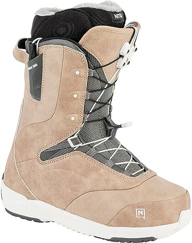 ATOMIC Damen Crown TLS Leichter Snowboardboot mit Schnellschnürsystem Allround Freestyle Freeride Softboot, Terracotta, MP 25.5 // EU 39 1/3 // US WMN 8
